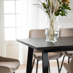 Winnipeg Spisebord - Sort