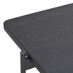 Shelton sofabord - Sort ask