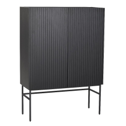 Halifax Skab - Sort Eg