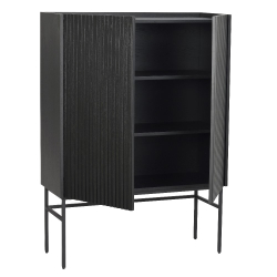 Halifax Skab - Sort Eg