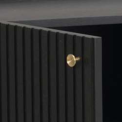 Halifax Skab - Sort Eg