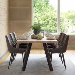 Sierra Spisebordsstol - Mrkegr - St af 2