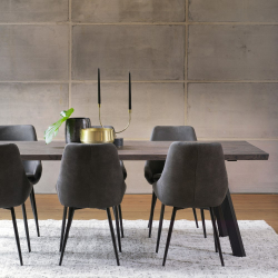 Sierra Spisebordsstol - Mrkegr - St af 2