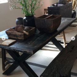 Cross Spisebord - Sort