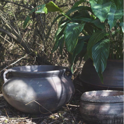 Botanic lerkrukke med hndtag