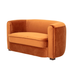 Malala 2 pers. Sofa- Orangebrun