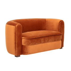 Malala 2 pers. Sofa- Orangebrun