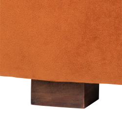 Malala 2 pers. Sofa- Orangebrun