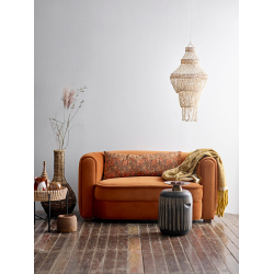 Malala 2 pers. Sofa- Orangebrun