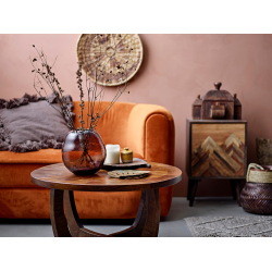 Malala 2 pers. Sofa- Orangebrun