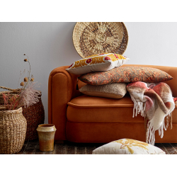 Malala 2 pers. Sofa- Orangebrun