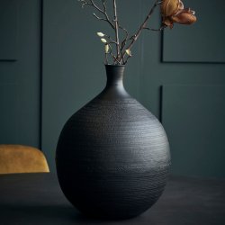 Reena Vase - Brun - L