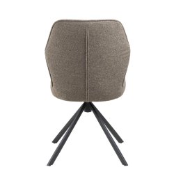 Aura spisebordsstol - Taupe - St af 2