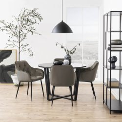 Brooke spisebordsstol - St af 2 - Beige