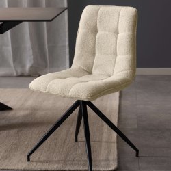 Capone spisebordsstol - Creme - St af 2