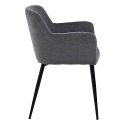 Karen Spisebordsstol - Mrkegr - st af 2