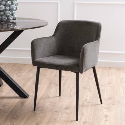 Karen Spisebordsstol - Mrkegr - st af 2