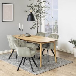 Lola spisebordsstol med armln - Sand