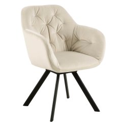 Lola spisebordsstol med armln - Sand