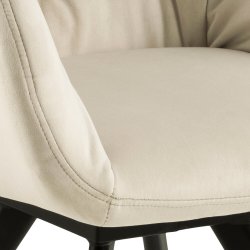 Lola spisebordsstol med armln - Sand