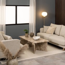 Vega sofabord - Latte