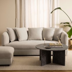 Vega rundt sofabord - Brun