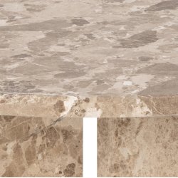 Vega rundt sofabord - Latte