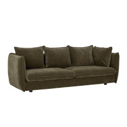 Austin 3 prs. Sofa - Grn