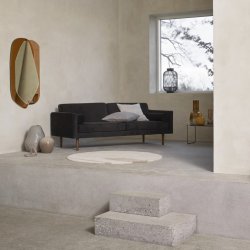 Wind 3-pers. sofa - Lysegr