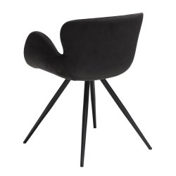 Gaia Spisebordsstol - Sort - st af 2