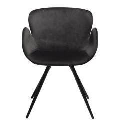 Gaia Spisebordsstol - Sort - st af 2