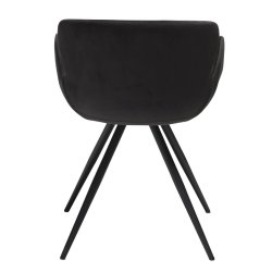 Gaia Spisebordsstol - Sort - st af 2