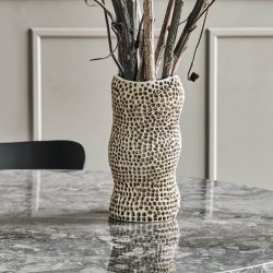 Pan Vase - Beige