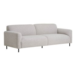 Salvador 3 Personers Sofa - Lysegr