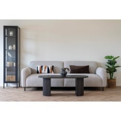 Salvador 3 Personers Sofa - Lysegr