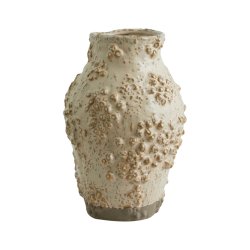 Norman Vase - Beige/brun