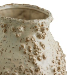 Norman Vase - Beige/brun