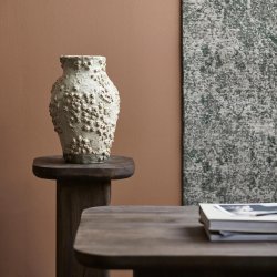 Norman Vase - Beige/brun