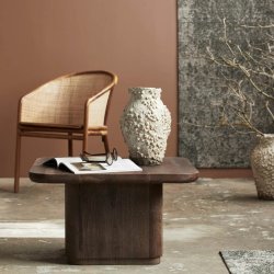 Norman Vase - Beige/brun