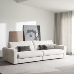Duncan 3-pers. sofa - Lysegr