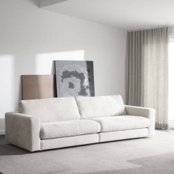 Duncan 3-pers. sofa - Lysegr