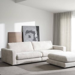 Duncan 3-pers. sofa - Lysegr