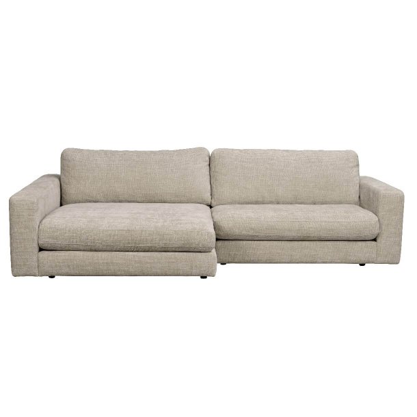 Duncan 3-pers. sofa m. v. chaiselong - Grbeige