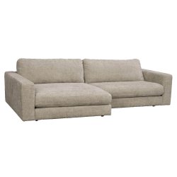 Duncan 3-pers. sofa m. v. chaiselong - Grbeige