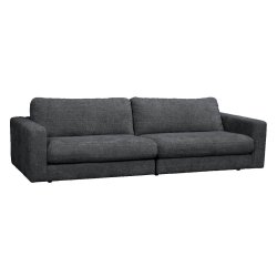 Duncan 3-pers. sofa - Mrkegr