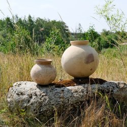 Dali Lerkrukke med jernring - S