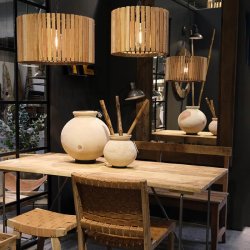 Dali Lerkrukke med jernring - S