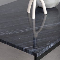 Estelle sofabord - Gr marmor