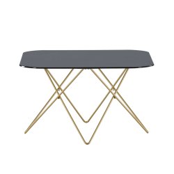 Tristar Sofabord - Sort/messing