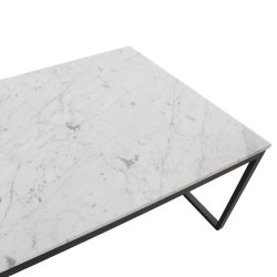 Estelle sofabord - Hvid marmor